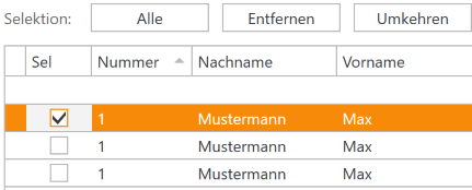 Selectionsliste cpu-informatik.at